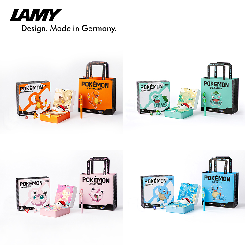 LAMY/凌美钢笔礼盒 狩猎系列宝可梦联名限定墨水笔套装 小学生专用文具情侣送礼 学生礼物节日礼品 - 图3