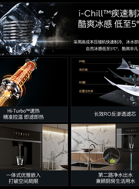 西门子RO反渗透水玲珑500嵌饮机