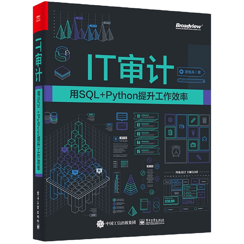 IT审计 用SQL+Python提升工作效率 涂佳兵 IT审计学习SQL基础与实战Python基础与Python实战技巧数据可视化技巧图书籍 - 图0