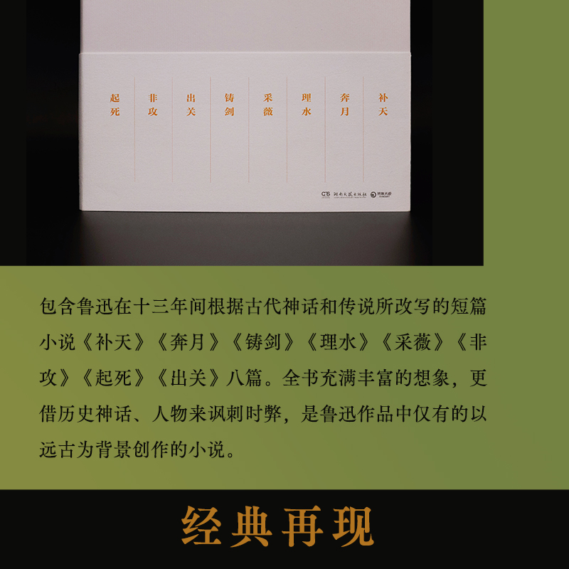 故事新编 鲁迅 看鲁迅的诙谐幽默和奇崛想象 鲁迅经典中短篇小说 狂人日记朝花夕拾 短篇小说 中小学生阅读经典书籍 现当代文学 - 图2