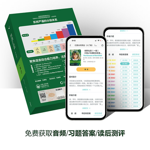 正版包邮 书虫 1级上【适合初一初二学生】1级1升级版一级系列共11本附音频 外研社牛津英汉双语读物 初中生英语课外阅读英语书籍 - 图2