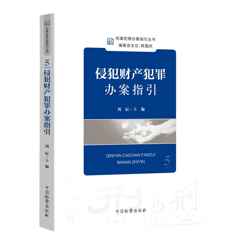 2022新 侵犯财产犯罪办案指引 刘辰 刑事犯罪办案指引丛书5 刑事办案操作指南 办案参考 刑事检察实务教程检察出版社9787510226878 - 图2