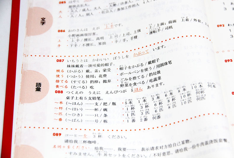 日语n4n5题日语红蓝宝书1000题N4N5新日本语能力考试模拟真题集-图2