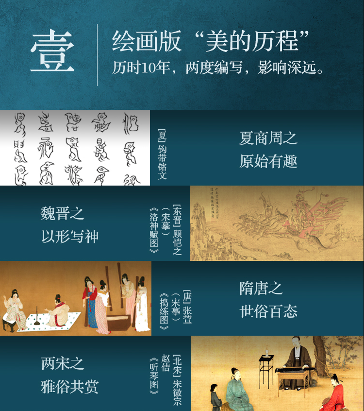 【附赠五牛图长卷+书签】中国绘画史 潘天寿著 经典美术入门书 全彩版全新修订 添加注释说明无障碍阅读 经典艺术通史读本 - 图1