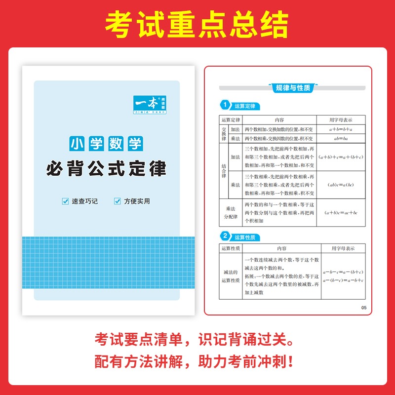 2024一本小学语文数学英语基础知识大盘点小学四五六年级考试复习 - 图3