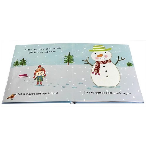 Lulu's Christmas: A very merry interactive book  露露的圣诞节 英文原版绘本图画书 触摸翻翻书幼儿启蒙认知圣诞节庆绘本 - 图1
