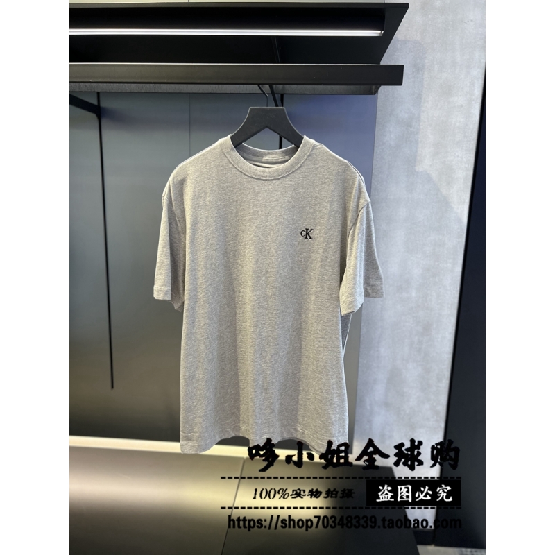 40HM229国内代购CK Jeans男装简约圆领短袖T恤2024春季新品