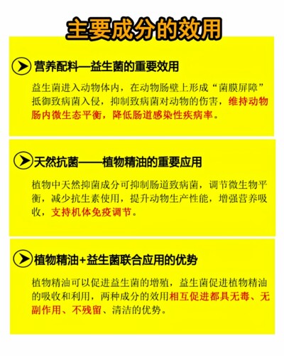 促长先锋猪催肥预混料益生菌调肠道小中猪促生长育肥猪饲料添加剂 - 图2