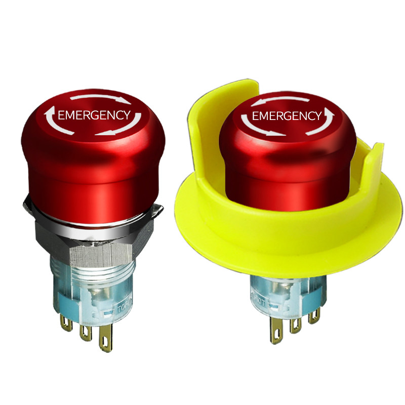 紧急停止按钮开关 16mm1常开1常闭 不锈钢急停开关 金属防水急停,淘宝优惠券,粉丝福利购,淘宝优惠卷