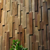 Деревянная мозаика из натурального дерева для спальни