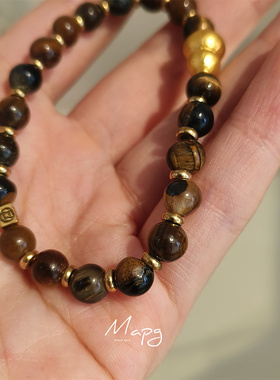 新中式招财金葫芦手串