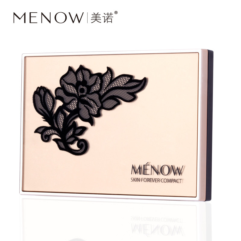 menow /美诺雪纱持久定妆蜜粉饼 美诺粉饼