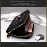 PUSUZE Орган, картхолдер, кожаная сумка через плечо с бантиком, карточки с молнией, кошелек