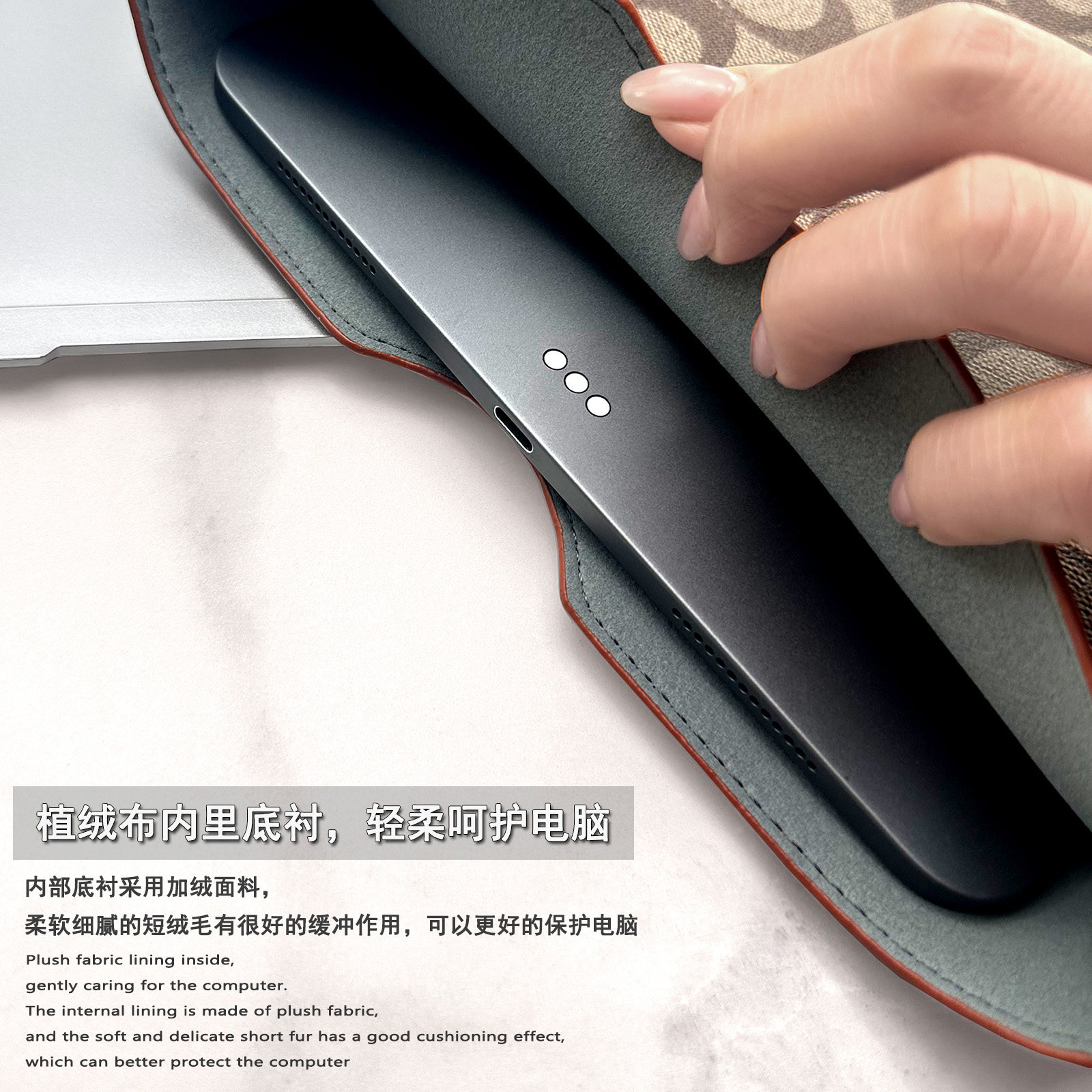 新款通用笔记本电脑内胆包适用苹果M4华为13.6英寸联想小新air,淘宝优惠券,粉丝福利购,淘宝优惠卷