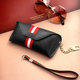 Leather fabric anti-pressure glasses bag for men and women universal sunglasses