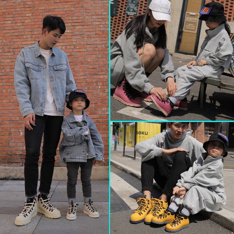 正品native秋冬新款亲子鞋儿童马丁靴成人户外防水保暖时尚高帮鞋,淘宝优惠券,粉丝福利购,淘宝优惠卷