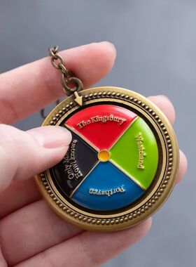 哈尔的移动城堡金属钥匙扣