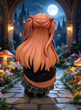蹲姿明日香新世纪战士手办学院风美少女动漫模型玩偶潮玩摆件