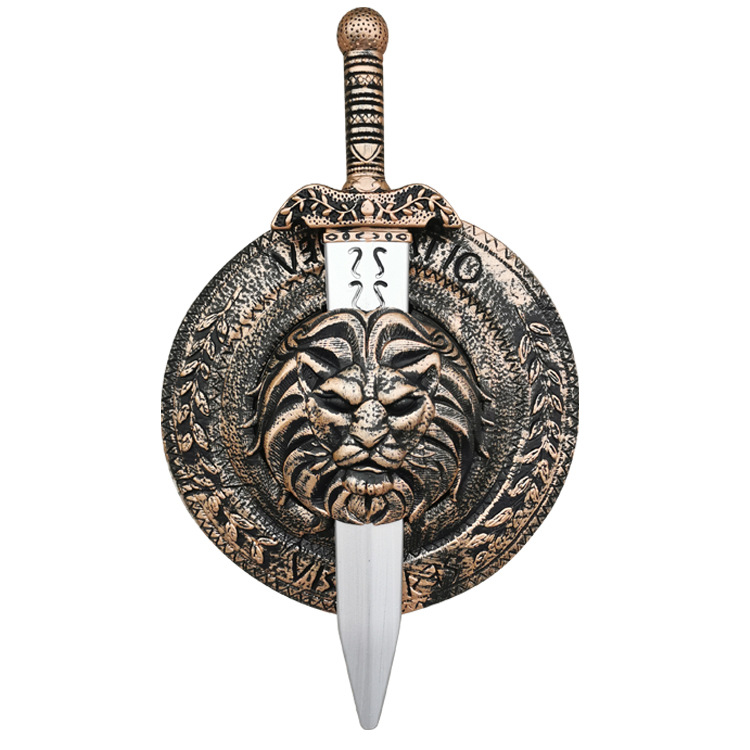 十字军盾牌盔甲塑料玩具剑西方武士武器套装男孩儿童道具扮演古装,淘宝优惠券,粉丝福利购,淘宝优惠卷