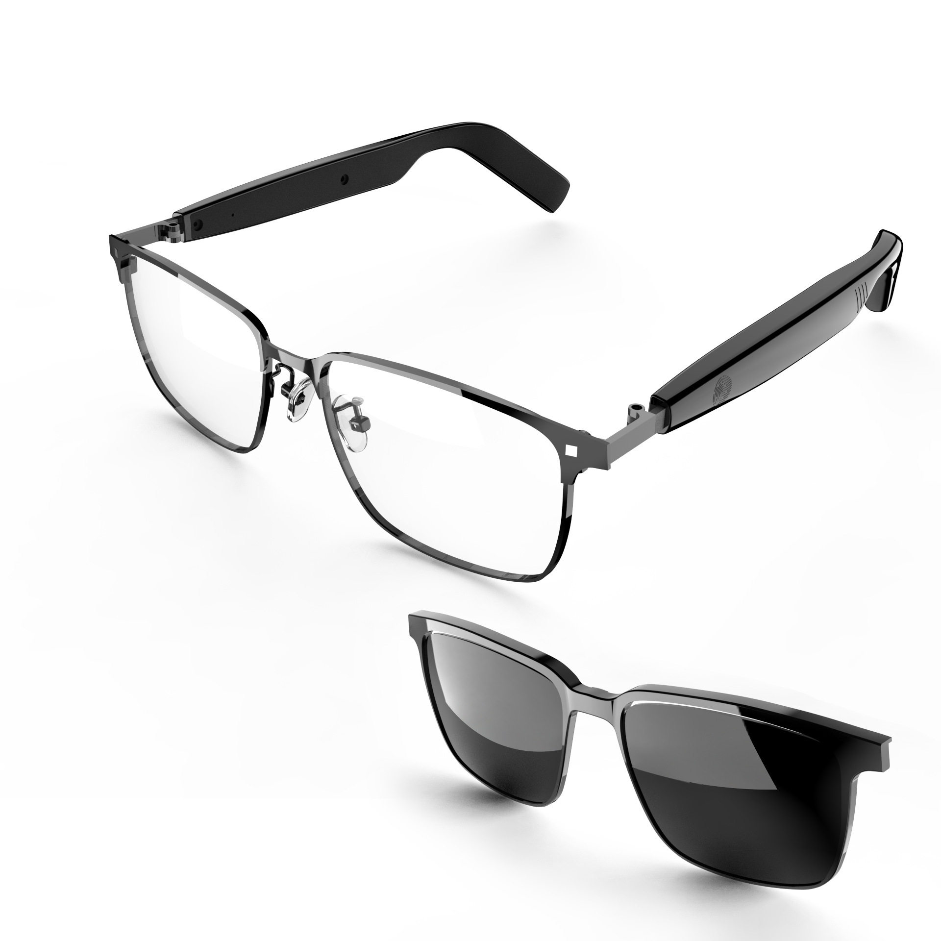 跨境新款智能蓝牙AI眼镜触控防蓝光蓝牙智能眼镜耳机翻译听歌通话,淘宝优惠券,粉丝福利购,淘宝优惠卷