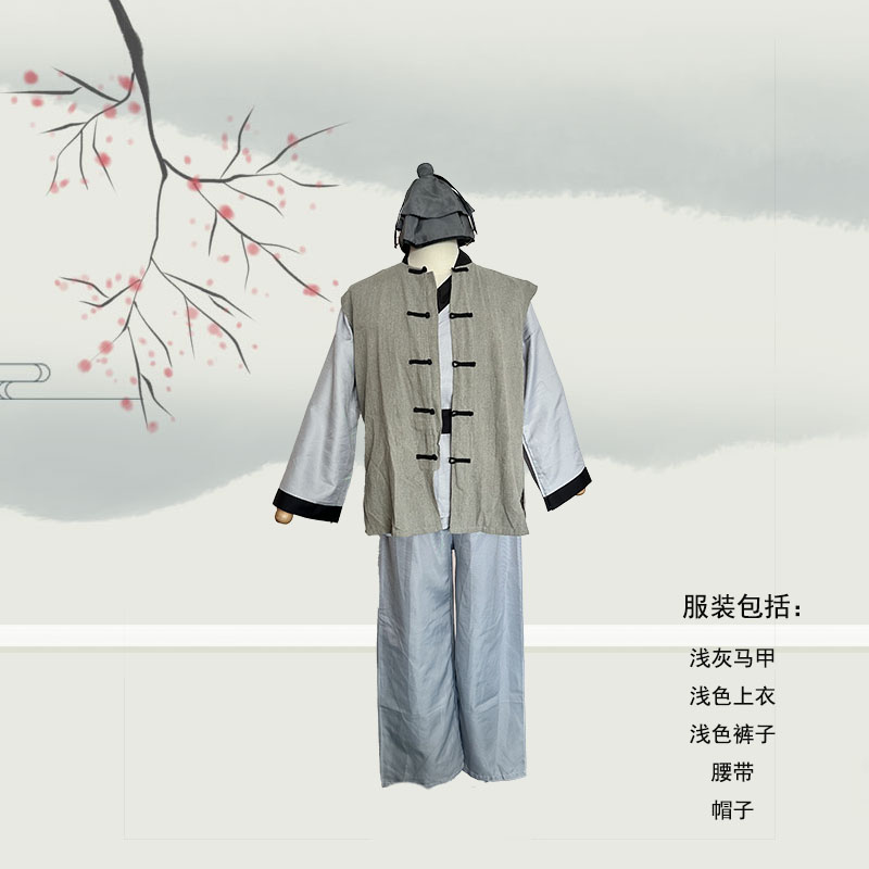 桃花源记服装课本剧古代百姓服太守渔人农民村民年会小品村姑农妇 - 图2