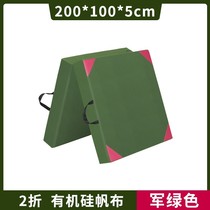 Dance Mat Gymnastics Martial Arts Skills Practice Folding Leather Children Supine Sit-up Sports Thickened Non-slip Mat