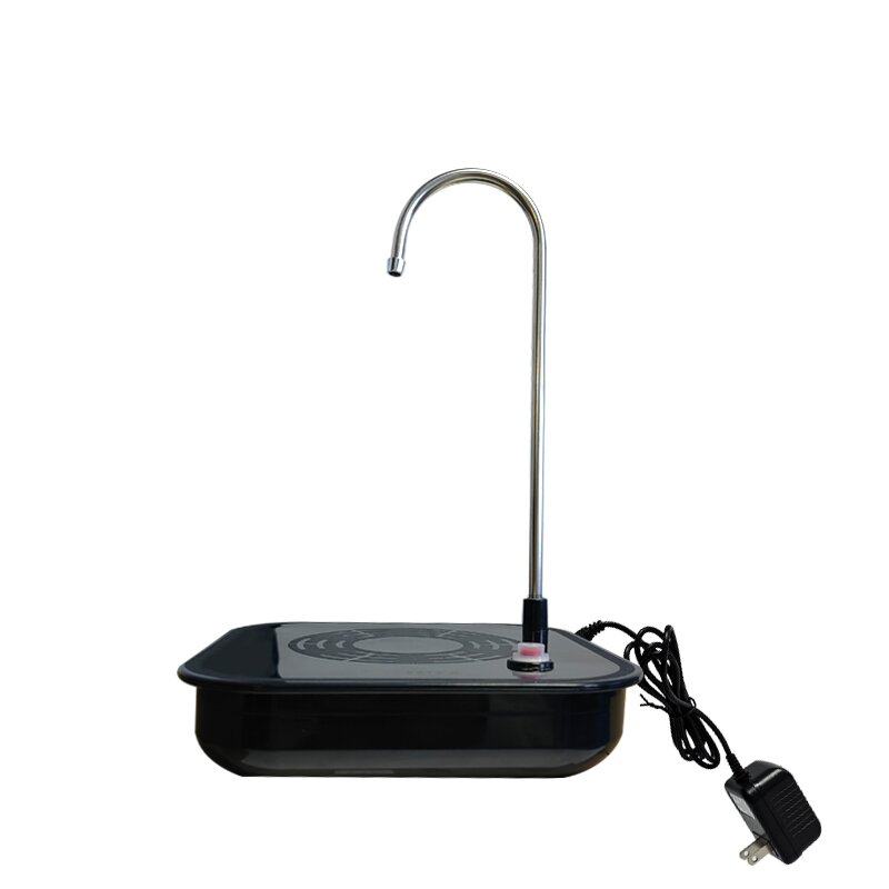 插电式抽水器桶装水纯净水台式取水机不锈钢大面板桶桌两用美能迪,淘宝优惠券,粉丝福利购,淘宝优惠卷