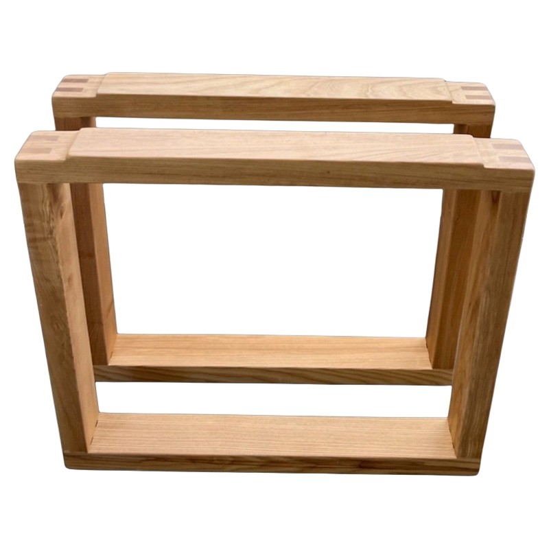 莫比恩大板支架白蜡木实木支撑架家用口字型胡桃木桌子腿创意脚架,淘宝优惠券,粉丝福利购,淘宝优惠卷