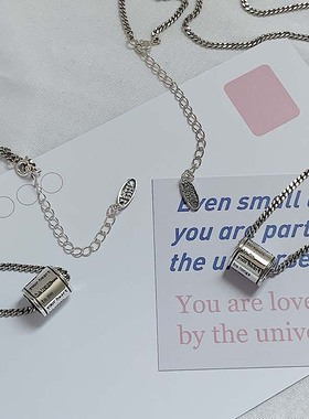 一十七手作纯银转运珠s925项链