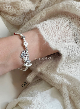 幸运生肖马原创设计本命年手链女