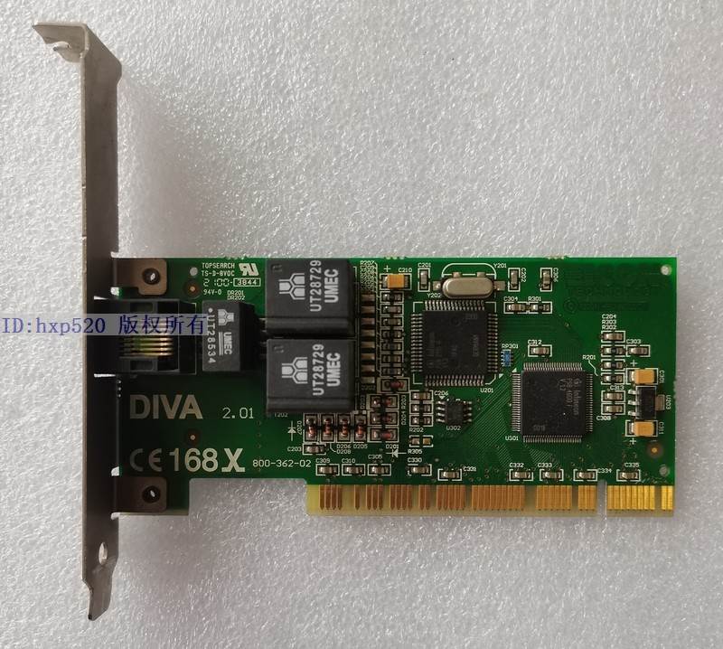 EICON DIVA 168X 800-362-02 单口 通讯卡 询价 - 图0