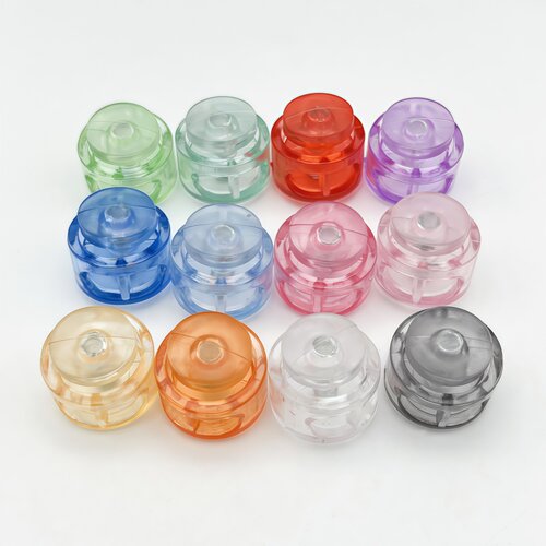 辅料配件 彩色透明扣弹簧扣 绳子松紧调节扣卡扣止绳扣锁扣猪鼻扣 - 图2