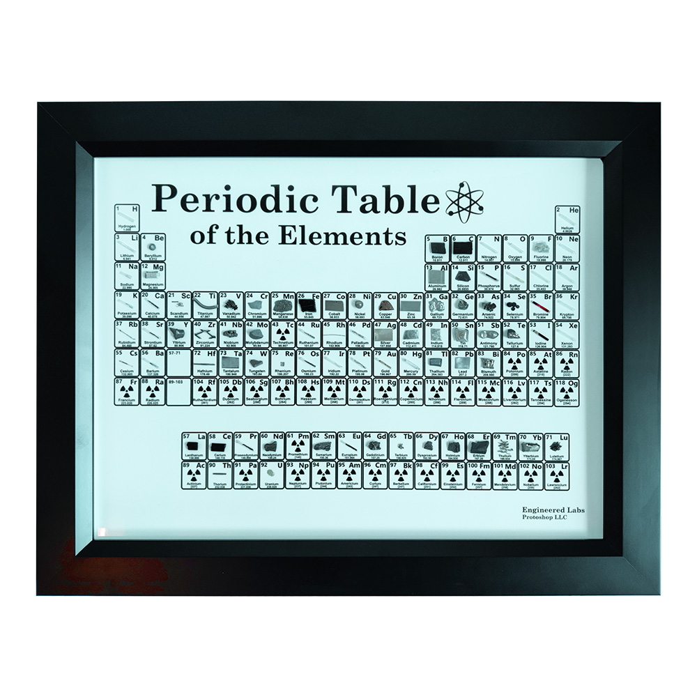 进口化学元素周期表摆件实物元素标本收藏创意生日极客手工礼品-图2
