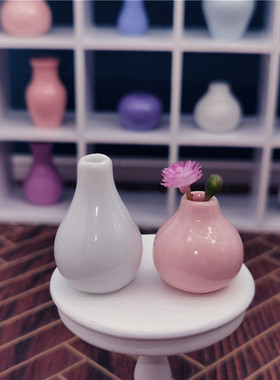 客厅卧室仿真陶瓷摆件微缩模型