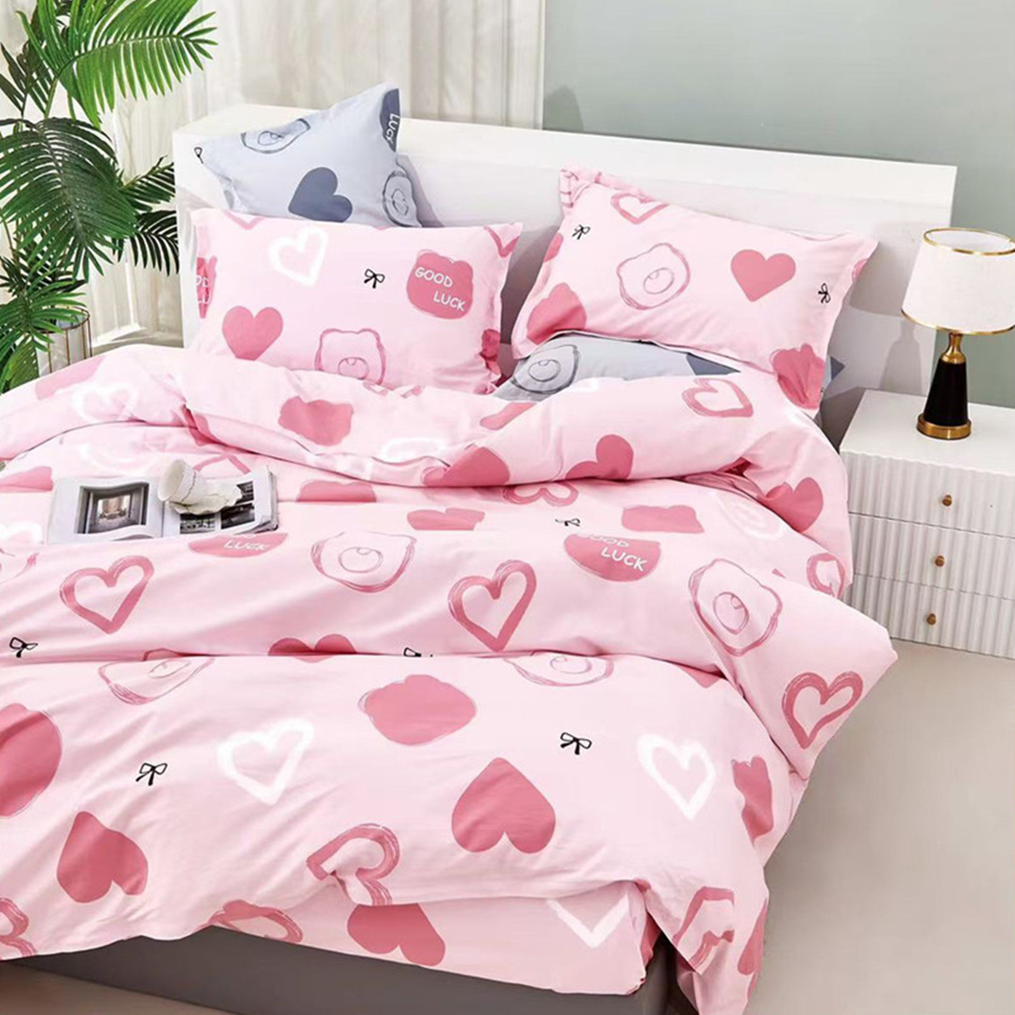 新疆棉100%全棉斜纹单独双人床单枕套三件套纯棉宿舍裸睡四季通用