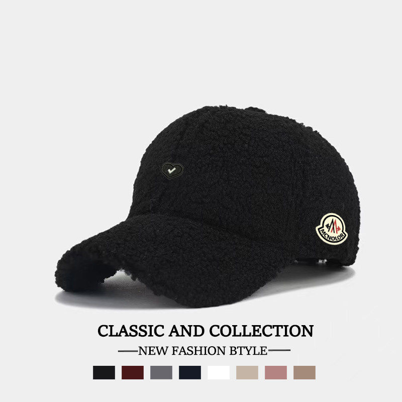 【特价秒杀】蒙口钢琴时尚百搭秋冬季保暖鸭舌帽男女款毛绒棒球帽,淘宝优惠券,粉丝福利购,淘宝优惠卷