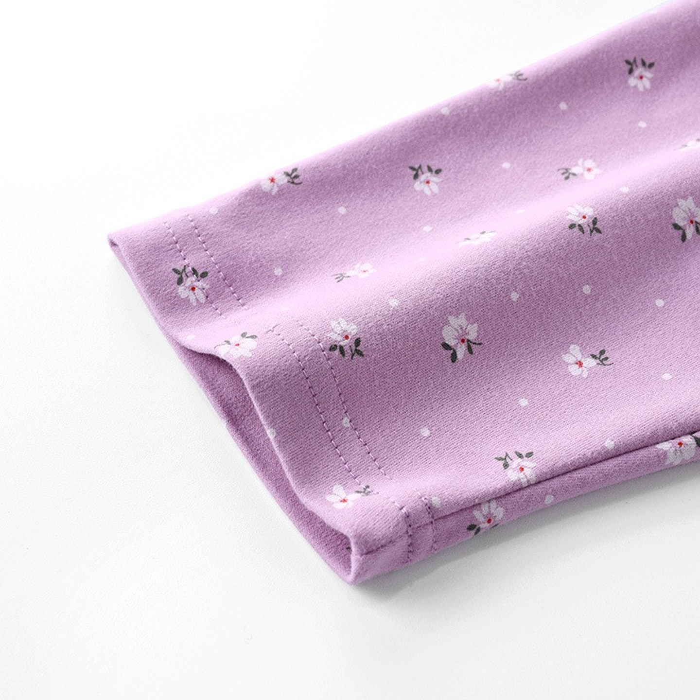 中老年奶奶100%纯棉秋裤老太太200斤棉毛裤保暖宽松大码印花线裤