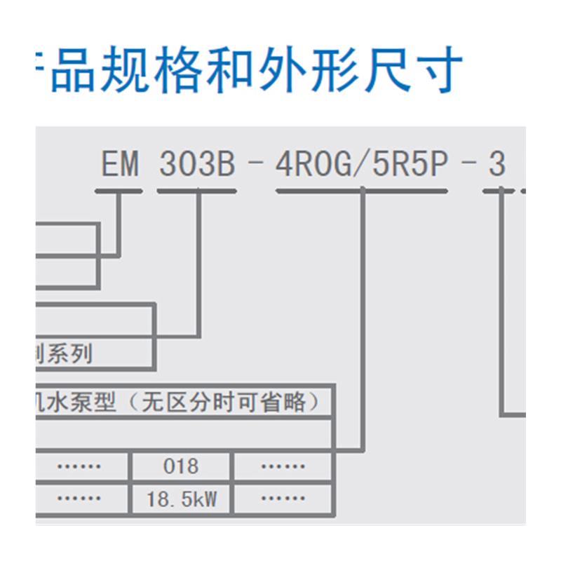 议价全新正弦/30KW EM303B-022G/030P-3B 380V现货议价-图3