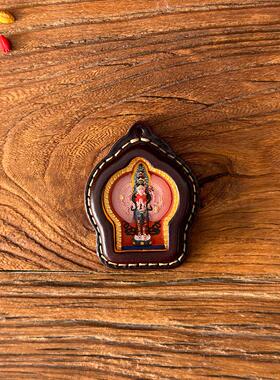 千手观音西藏手绘擦擦项链