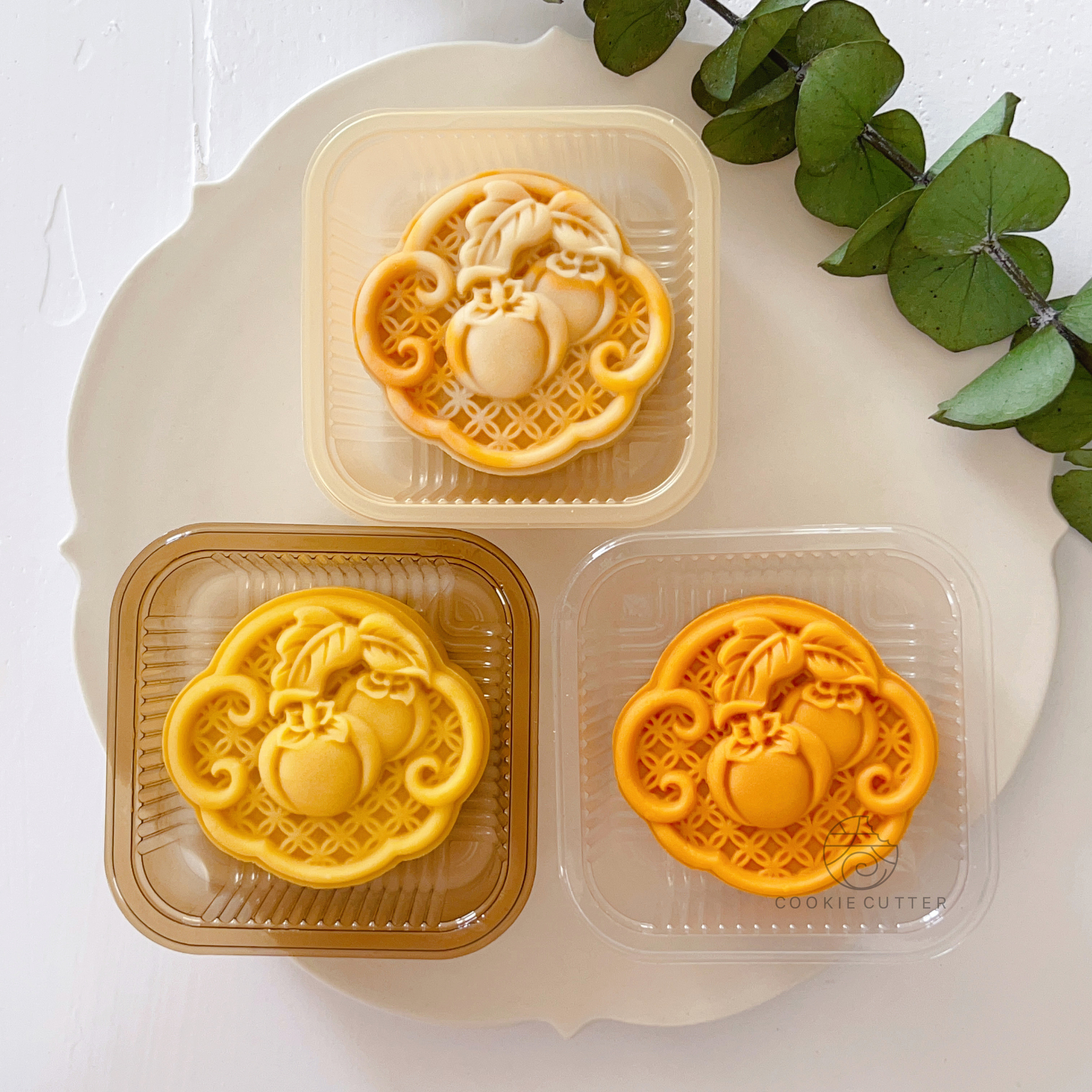 ASB plastic mooncake mold Chinese style Shishi Ruyi