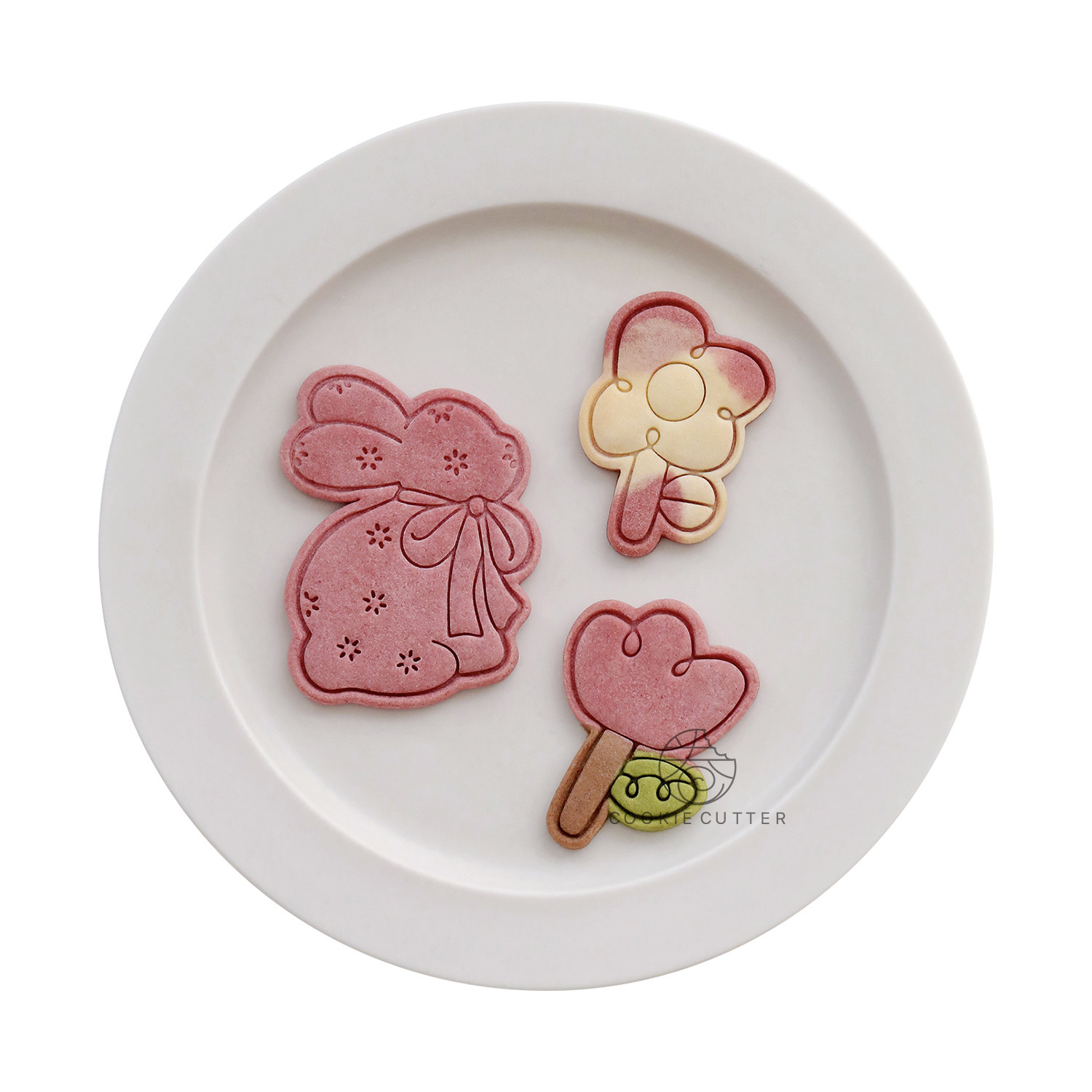 北欧风田园花兔饼干模具 复活节小兔子宠物零食工具 花朵辅食工具,淘宝优惠券,粉丝福利购,淘宝优惠卷