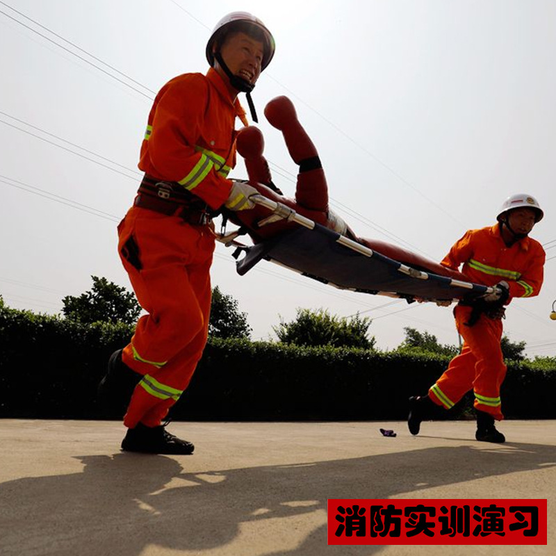 消防训练假人MMA假人综合格斗散打人偶人形沙袋摔跤布袋巴西柔术-图1