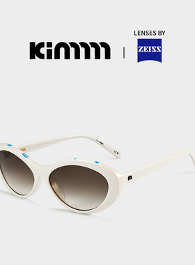 胡可的买手店 Kimmmm猫眼板材时尚拼色太阳镜女慵懒风墨镜CINCIN