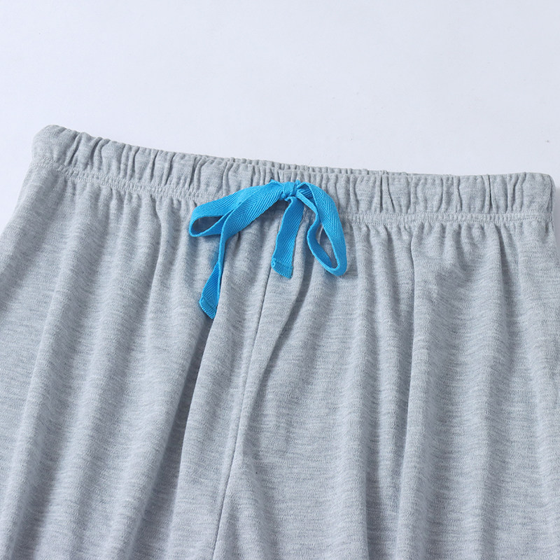 外贸欧美单休闲运动裤春季新款松紧腰系带束脚宽松学院风百搭长裤
