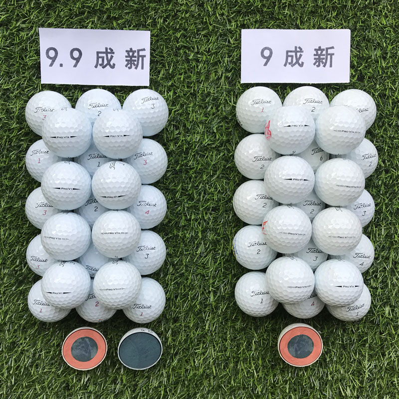 高尔夫球titleist Pro v1x泰勒梅卡拉威三四五层下场比赛二手球-图1