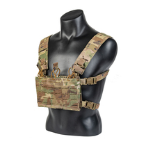 TRN BAC Black Ash Industrial SS Tactical Vest MK5 Laser Chest Hanging Light Weight Belly pocket MC Import