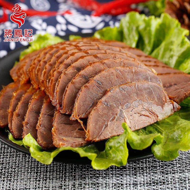 Jiang Fengji five-spice sauce beef ready-to-eat vacuum packaging