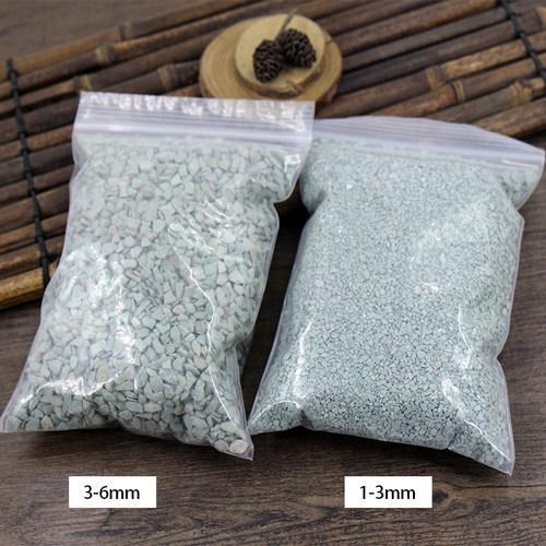 绿沸石改良土壤防止烂根根腐拌土铺面垫底园艺水族通用450g - 图0