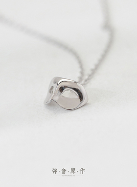 弥音原作S925纯银十字链女项链