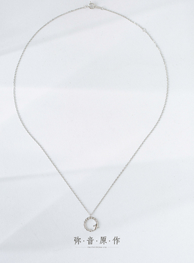锁骨链短款银饰品送生日礼物